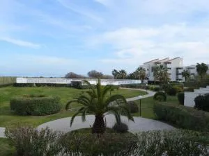 Appartement T2 bord de mer avec piscine, parking, Saint-Cyprien Plage - FR-1-225D-13 - Сен-Сиприен-Плаж