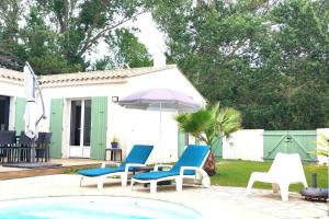 Villas Villa 4* avec piscine, au calme proche village et plage : photos des chambres