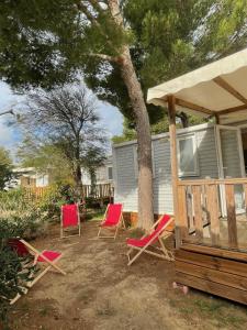 Campings Mobil Home - Camping La Falaise : photos des chambres