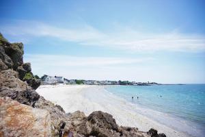 Maisons de vacances -Flaure-Belle maison surplombant les sables blancs : photos des chambres