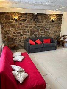 Appartements GITE INDEPENDANT en duplex proche mer COTE DE GRANIT ROSE : photos des chambres