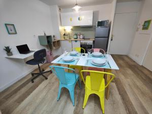 Appartements MarshMallow Toulouse proche aeroport, Airbus et Zenith : photos des chambres