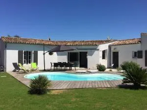 Très belle villa, 4 chambres, piscine et jacuzzi - Rivedoux-Plage