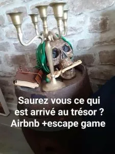 Appart Aventure, logement entier + escape game ! - Bétheny