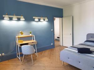 Maisons de vacances Les Volets Bleus de Veules Les Roses : photos des chambres