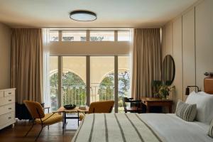 Deluxe Double or Twin Room with Pool View room in Fowey Hall - A Luxury Family Hotel