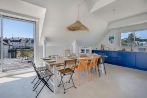 Maisons de vacances Confort, modernite et vue sur la marina a Sarzeau : photos des chambres