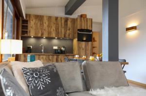 Appartements Superbe T3 en face du Brevent, Chamonix : photos des chambres