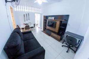 Pé na Areia na Praia da Guilhermina - Praia Grande