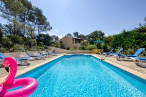 Maisons de vacances Le Coelacanthe - Maison climatisee avec piscine : photos des chambres