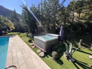 Maisons de vacances Villa de charme au calme, vue panoramique Terrasse Piscine, Jacuzzi 100% prive. : photos des chambres