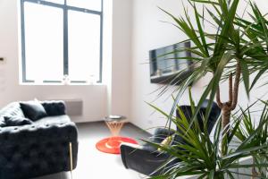 Appartements LOFT LA MINE D'OR - Parking gratuit et prive - Wifi - Tout equipe - Machine a laver : photos des chambres