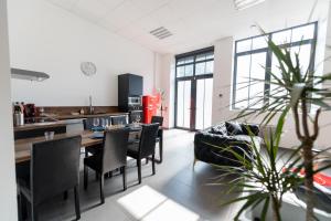 Appartements LOFT LA MINE D'OR - Parking gratuit et prive - Wifi - Tout equipe - Machine a laver : photos des chambres