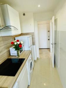 Appartements Climatise 2 pieces Vue Mer terasse Parking : photos des chambres