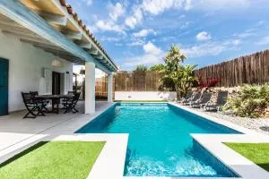 Villa con piscina cerca del mar en Sa Rapita - Ses Covetes