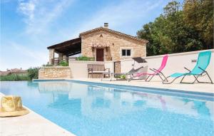 Maisons de vacances Nice Home In Orgnac-laven With Outdoor Swimming Pool And 3 Bedrooms : photos des chambres