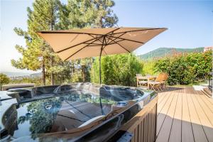 Maisons de vacances Villa 2-3 pers vue mer jacuzzi : photos des chambres