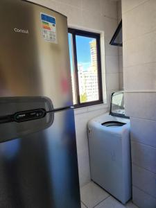 2 quartos a 200mts praia Central, GARAGEM, CHURRASQUEIRA, WI-FI 90 Mbps, PET FRIENDLY