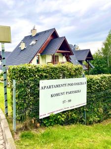 "Apartament pod Śnieżką" uroczy apartament z kominkiem