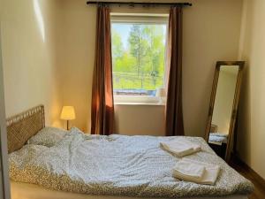 House on the edge of forest by Zalew Sulejowski