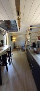 Maisons de vacances Mini maison tiny house et son bain nordique : photos des chambres