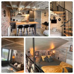 Maisons de vacances Top Loft Perles 4 des Chateaux : photos des chambres