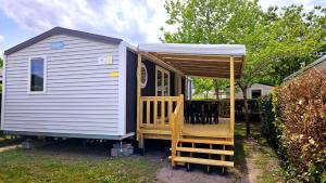 Campings Mobilhome 3ch N°727 tout equipe et confortable : photos des chambres