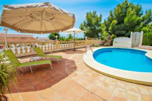 Amelie - nice studio with private swimming pool in Benissa