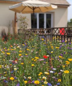 Chalets Le Rocky Lodge Large cottage with wooden deck and private garden next to Fontainebleau Forest : photos des chambres