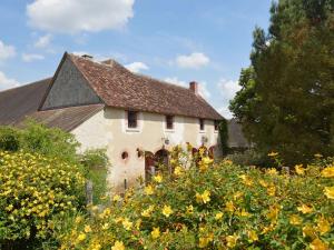 Maisons de vacances Beautiful cottage with swimmingpool adjacent to an exquisite 14th century castle : photos des chambres