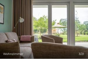 Haffhaus 1 in Garz mit Blick auf das Haff