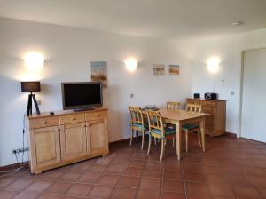 Ferienwohnung Achterwasser mit Terrasse