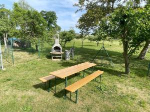 Ferienwohnung Achterwasser mit Terrasse
