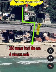 The Yellow Apartment in Durres