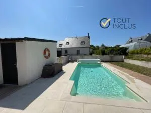TY KREIZH - Maison neuve avec piscine proche mer - Porspoder
