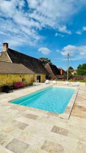 Maisons de vacances Sublime Maison avec Piscine en Dordogne : photos des chambres