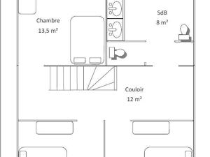 Maisons de vacances Gite Laprugne, 4 pieces, 6 personnes - FR-1-489-458 : Maison de Vacances