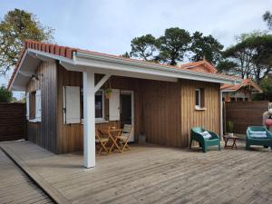 Maisons de vacances La Cabane de l'Estran au bord de mer : photos des chambres