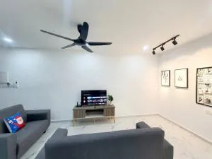 (New)Jovial Cozy&Stylish House 4Room@BM Sri Rambai - Kampong Permatang Batu