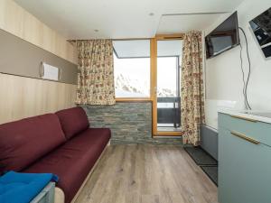 Studio confortable skis aux pieds avec balcon et WIFI - FR-1-502-524