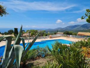 Appartements Appartement avec terrasse, jardinet et piscine : photos des chambres