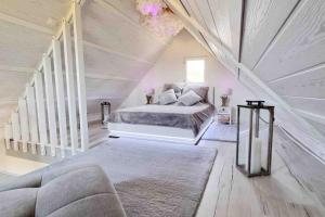 Maisons de vacances O bulles d'Agon Chalet Spa prive Plage : photos des chambres