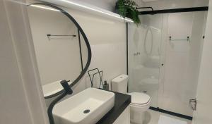 Apartamento Metalic com lareira ecológica