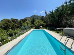 Maisons de vacances Villa de charme au calme, vue panoramique Terrasse Piscine, Jacuzzi 100% prive. : photos des chambres
