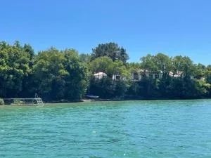 Maison en bord de rivière de mer - Le Fenouiller