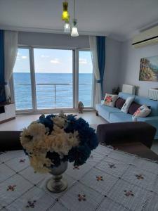 Blue Peace Flat with Furniture & Private Beach