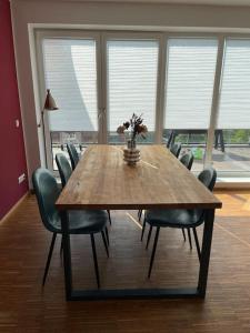 Penthouse-Wohnung mit Flussblick