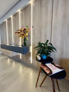 Lindo terraço perto do mar