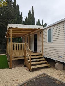 Campings Mobil home 6/8personnes : photos des chambres