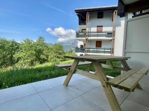 Appartements Appartement renove avec terrasse, proche ski-bus et commerces, Notre-Dame-de-Bellecombe - FR-1-505-178 : photos des chambres